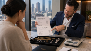 Comparing preliminary jewelry quotes with final offers in Los Angeles